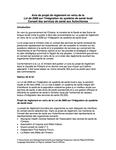 Avis de projet de règlement en vertu de la Loi de 2006 sur l'intégration du système de santé local : Conseil des services de santé aux Autochtones[ressource électronique] [2007]