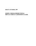 Model cross-jurisdictional privacy impact assessment guide : draft [1999]
