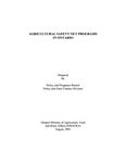 Agricultural safety net programs in Ontario /prepared by Policy and Programs Branch, Policy and Farm Finance Division [2001]