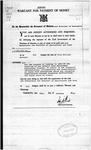 Special warrant for payment of money [to the Minister of Agriculture and Food for the purpose of funding in 1981-82 the start-up of the Ontario Farm Adjustment Assistance Program] [1982]