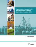 Implementation Procedures for the Agricultural System in Ontario's Greater Golden Horseshoe (2018)