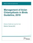 Management of Avian Chlamydiosis in Birds Guideline, 2019