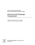Draft Technical Backgrounder : Intercommunity Passenger Transportation /Prepared for the Ontario Ministry of Transportation and Ministry of Northern Development and Mines [2016]