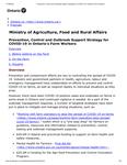 Prevention, Control and Outbreak Support Strategy for COVID-19 in Ontario's Farm Workers [2020]