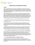 Position paper on complementary therapies [2008]