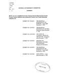 [Exhibits re Bill 56, Greater Toronto Services Board, filed with the Standing Committee on General Government, 2nd sess. , 36th legis. ] [1998]
