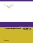 Study of registration practices of the Society of Management Accountants of Ontario, 2007 [2008]