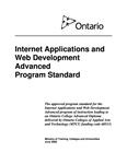 Internet applications and web development advanced program standard [2008]