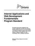Internet applications and web development fundamentals program standard [2008]