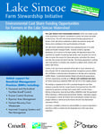 Lake Simcoe Farm Stewardship Initiative : environmental cost share funding opportunities for farmers in the Lake Simcoe Watershed [2008]