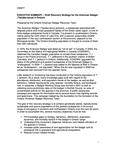 Executive summary - draft recovery strategy for the American Badger (Taxidea taxus) in Ontario /prepared by the Ontario American Badger Recovery Team [2009]