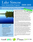 Lake Simcoe Farm Stewardship Program, 2009-2010 : environmental cost-share funding opportunities for farmers in the Lake Simcoe Watershed