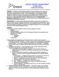 Moose harvest management guidelines : executive summary [2009]