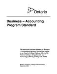 Business : accounting program standard [2009]