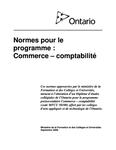 Normes pour le programme : commerce--comptabilité[ressource électronique] [2009]