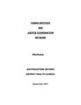 Human servies and justice coordination network / proposal [2001]