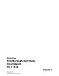 Peterborough rail study : final report [2010]
