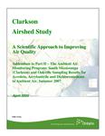 A scientific approach to improving air quality. Addendum to Part II,The ambient air monitoring program : South Mississauga (Clarkson) and Oakville sampling results for acrolein, acrylonitrile and dichloromethane in ambient air, summer 2007 [2009]