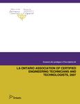 Examen des pratiques d'inscription de la Ontario Association of Certified Engineering Technicians and Technologists, 2007[ressource électronique] [2008]