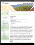Projet d'exploitation commerciale de la biomasse agricole pour la production d'énergie par combustion : mandats[ressource électronique] [2010]