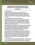Objectif de population du wapiti pour le troupeau de la région de Bancroft-North Hastings[ressource électronique] [2010]
