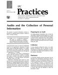 Audits and the collection of personal information [1998]