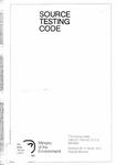 Source testing code [1973]