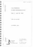 Falconbridge plume dispersion study, May 5-June 28, 1983 /authors B. Ley . . . [et al. ]