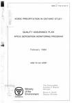 Quality assurance plan, APIOS deposition monitoring program /William S. Bardswick [1984]