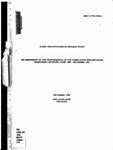An assessment of the performance of the cumulative precipitation monitoring network, June 1980-December 1981 /W. S. Bardswick [1984]