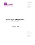 Current issues in addictions and mental health [2003]