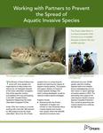 Working with partners to prevent the spread of aquatic invasive species [2011]