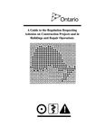 A guide to the regulation respecting asbestos on construction projects and in buildings and repair operations [2011]