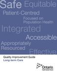 Quality improvement guide : long-term care [2012]