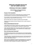 Improving consumer protection debt settlement services : proposals for public comment [2013]