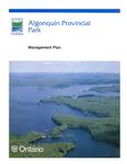 Algonquin Provincial Park management plan [1998]
