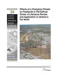 Effects of a changing climate on peatlands in permafrost zones : a literature review and application to Ontario's far north /Jim McLaughlin and Kara Webster [2013]