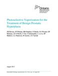 Photoselective vaporization for the treatment of benign prostatic hyperplasia /J. M. Bowen . . . [et al. ] [2013]