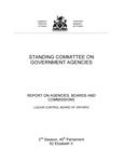 Report on agencies, boards and commissions : Liquor Control Board of Ontario [2013]