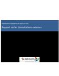 Planification stratégique de 2013 du CAO[ressource électronique] : rapport sur les consultations externes