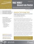Assistive technology tools : supporting literacy learning for all learners in the inclusive classroom /by Steve Sider &amp; Kimberly Maich [2014]