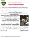 About emergency response [2001]