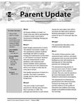 Parent update : grade 3 and grade 6 assessments of reading, writing and mathematics [2002]
