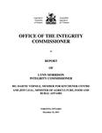Report of Lynn Morrison, Integrity Commissioner re: Daiene Vernile, Member for Kitchener-Centre and Jeff Leal, Minister of Agriculture, Food and Rural Affairs [2015]