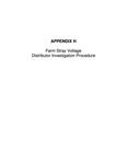 Appendix H: Farm Stray Voltage Distributor Investigation Procedure [  en]
