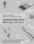 A focus on effective mathematics and science teaching : advanced grade 12/OAC mathematics and science [1999]