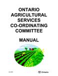 Ontario Agricultural Services Co-ordinating Committee manual [2002]
