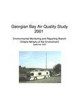 Georgian Bay air quality study, 2001 [2002]