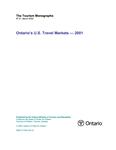 Ontario's U. S. travel markets, 2001