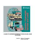 Oversize/overweight vehicles and loads : a guide to oversize/overweight vehicles and loads in Ontario [2003]